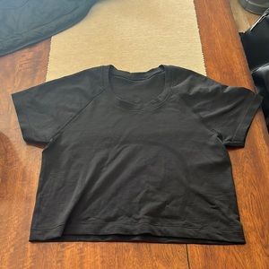 Lululemon Swiftly Tech Cropped Short-Sleeve Shirt 2.0
